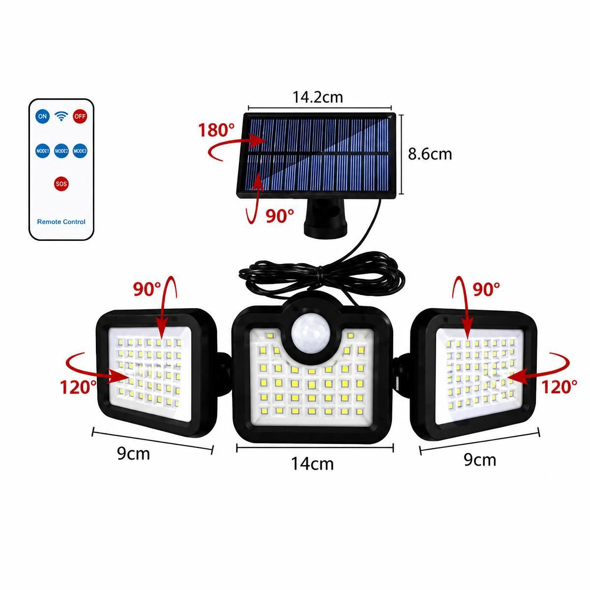 Foco Solar LED