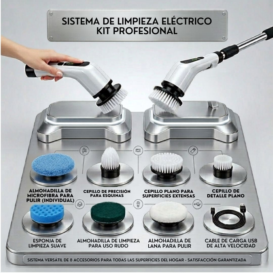 Cepillo Eléctrico para Limpieza